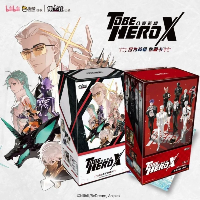 

Genuine To Be Hero X Convex Hero Collection of Acrylic Cards What Is A Hero Card Animation Anime Peripherals Collect Toys Gifts