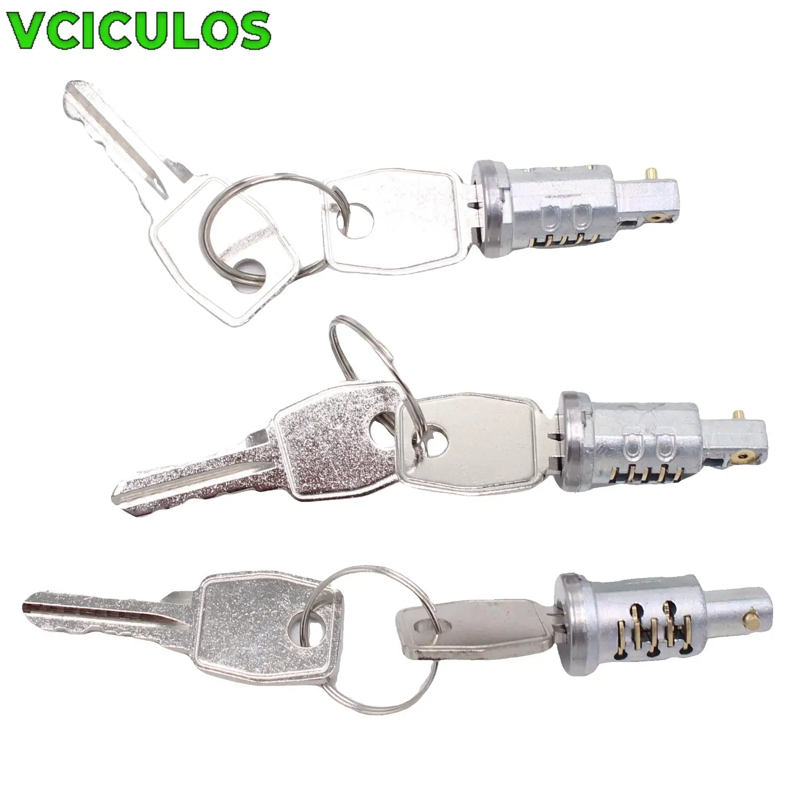 3pcs Door Lock Barrel Set MTC6504 For Land Rover Defender MTC6504  Engine Car Accessories Parts Replacement Switches/controllers