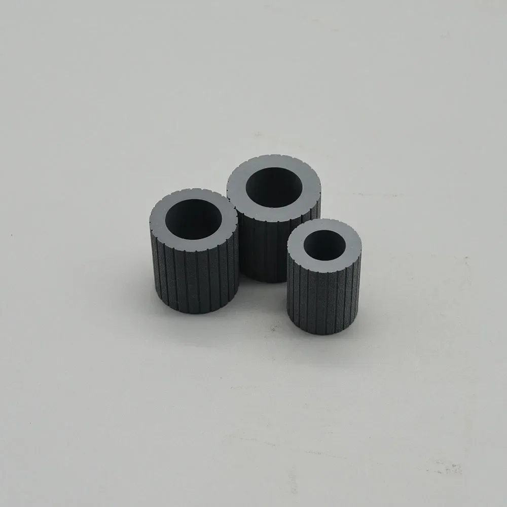 compatible 2X Paper Feed Pickup Roller Tire For Ricoh Aficio 2060 2075 MP 7500 7502 8001 9002 Feed Rubber New Design