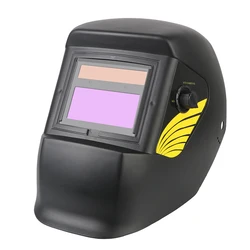 Welder Mask For Arc Weld Grind Cut Solar Power Auto Darkening True Color Lens Welding Mask Welding Helmet Large View