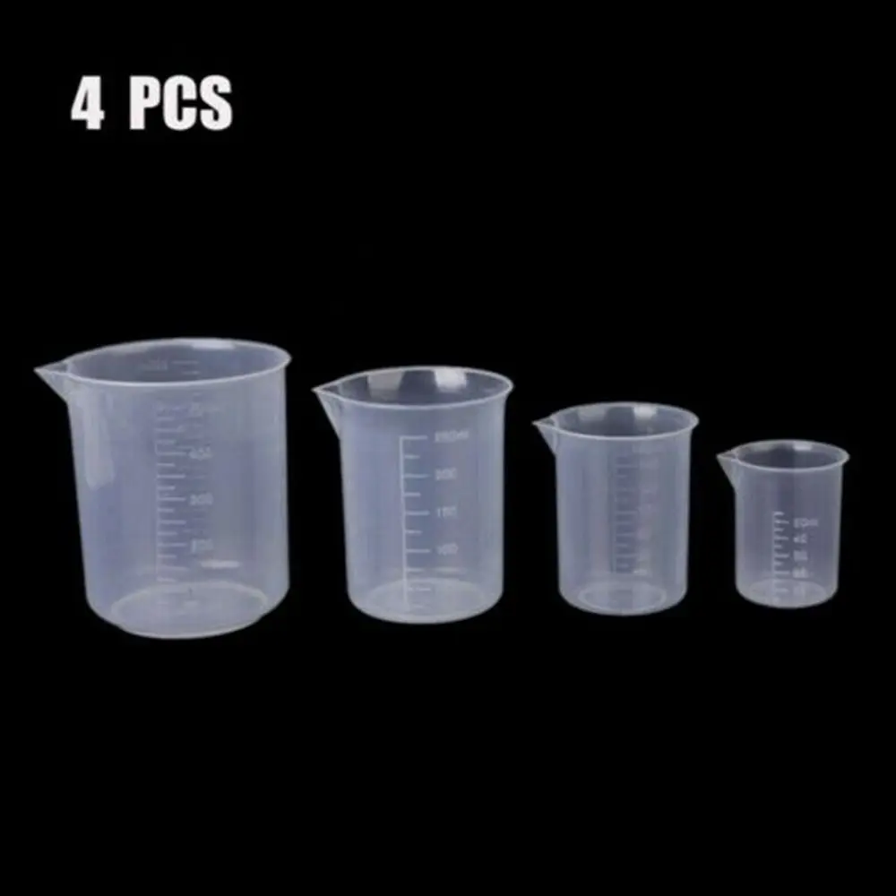 

Plastic Water bottle Graduated cup Pour Spout Measurement Tool Transparent Mug Laboratory Beaker Liquid Jug Measuring Cup