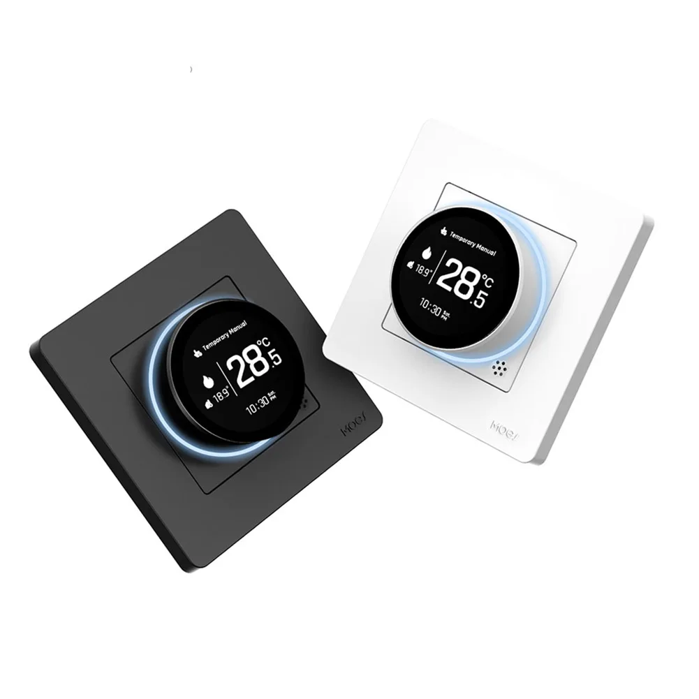 Controlador de temperatura termostato inteligente casa inteligente botão aquecimento termostato para piso elétrico aquecimento água/caldeira a gás