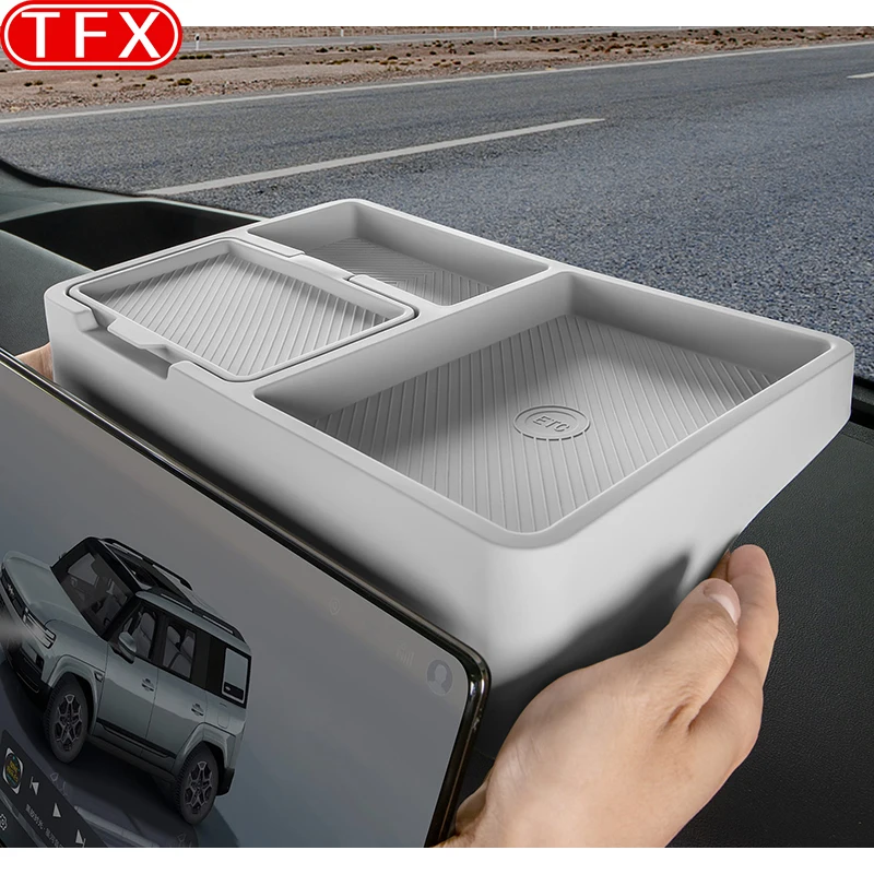 For BYD Leopard Titanium 7 2025 2026 Car Central Control Screen Storage Box Decoration Under The Instrument  Auto Accessories
