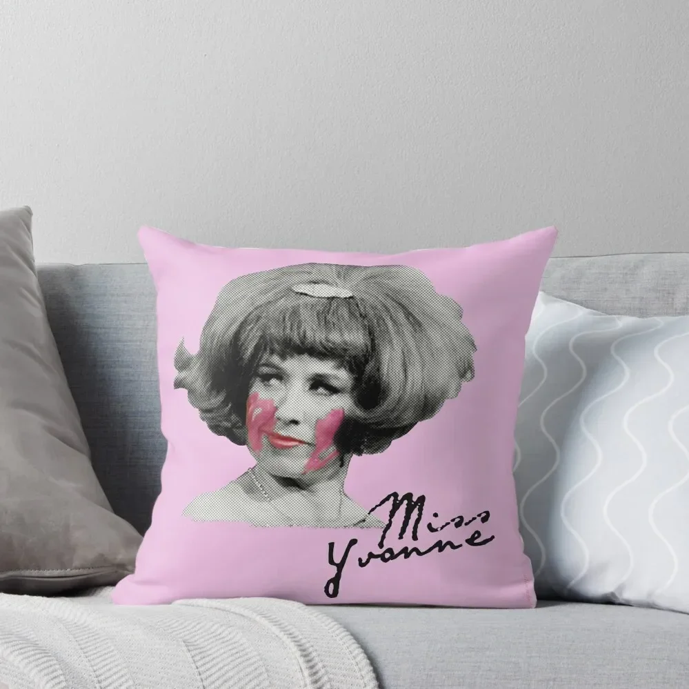 

Miss Yvonne Throw Pillow Christmas Pillow Pillowcases Bed Cushions Christmas Throw Pillows Covers Pillow