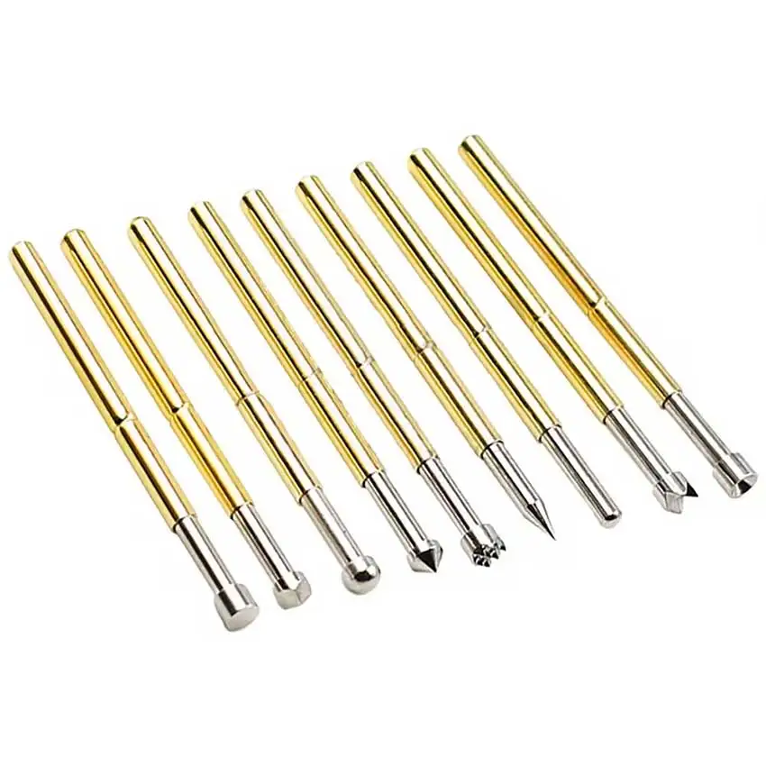 Cltgxdd 10pcs P100 Series Spring Test Pin A2 A3 B1 D2 D3 E2 E3 F1 G1 G2 H2 H3 H4 H5 J1 Q1 Q2 T2 LM2 PCB Probe Pogo Pin Connector