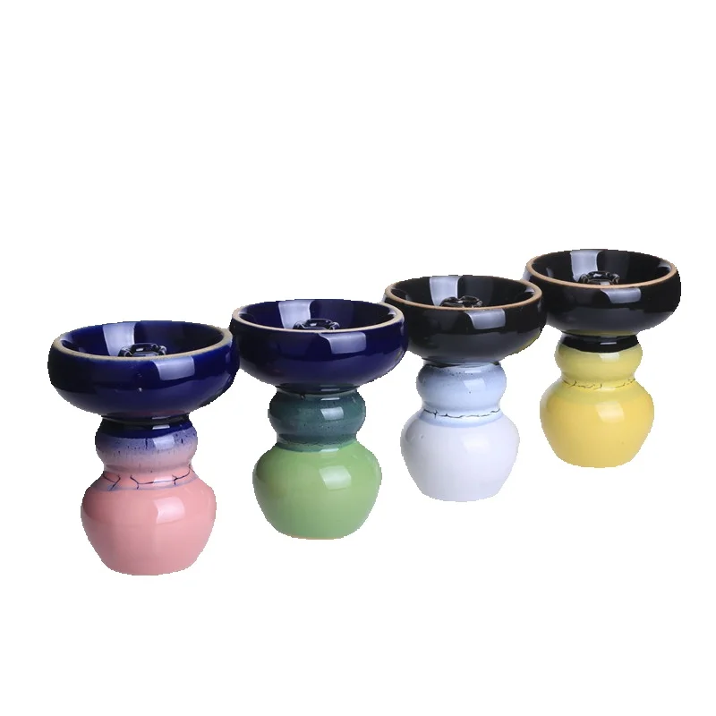 Colorful Ceramic Hookah Bowl Phunnel Shisha Head Narguile Accessories Hookah Top