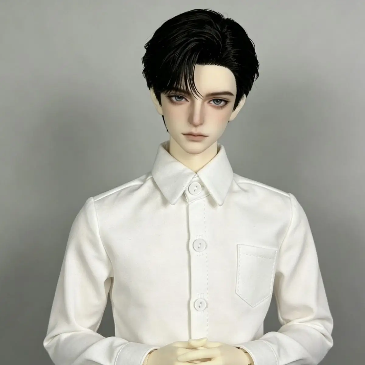 1/4 1/3 Doll's Clothes for 42-49cm,68cm,70-73cm,75cm Bjd Doll Versatile White Shirt Long Sleeve Make Up Toys Doll Accessories