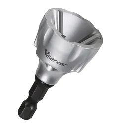 Vearter 3-19mm sbavatura strumento per smusso esterno strumento per smusso per sbavatura punta da trapano interna per svasatore per rimuovere l'acciaio per sbavature