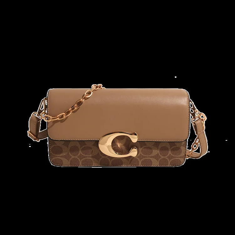 新しいハイエンドのライトラグジュアリーデザイナーメッセンジャーバッグ - 女性向けのファッショナブルで人気があり、持ち運びに便利な通勤スタイル