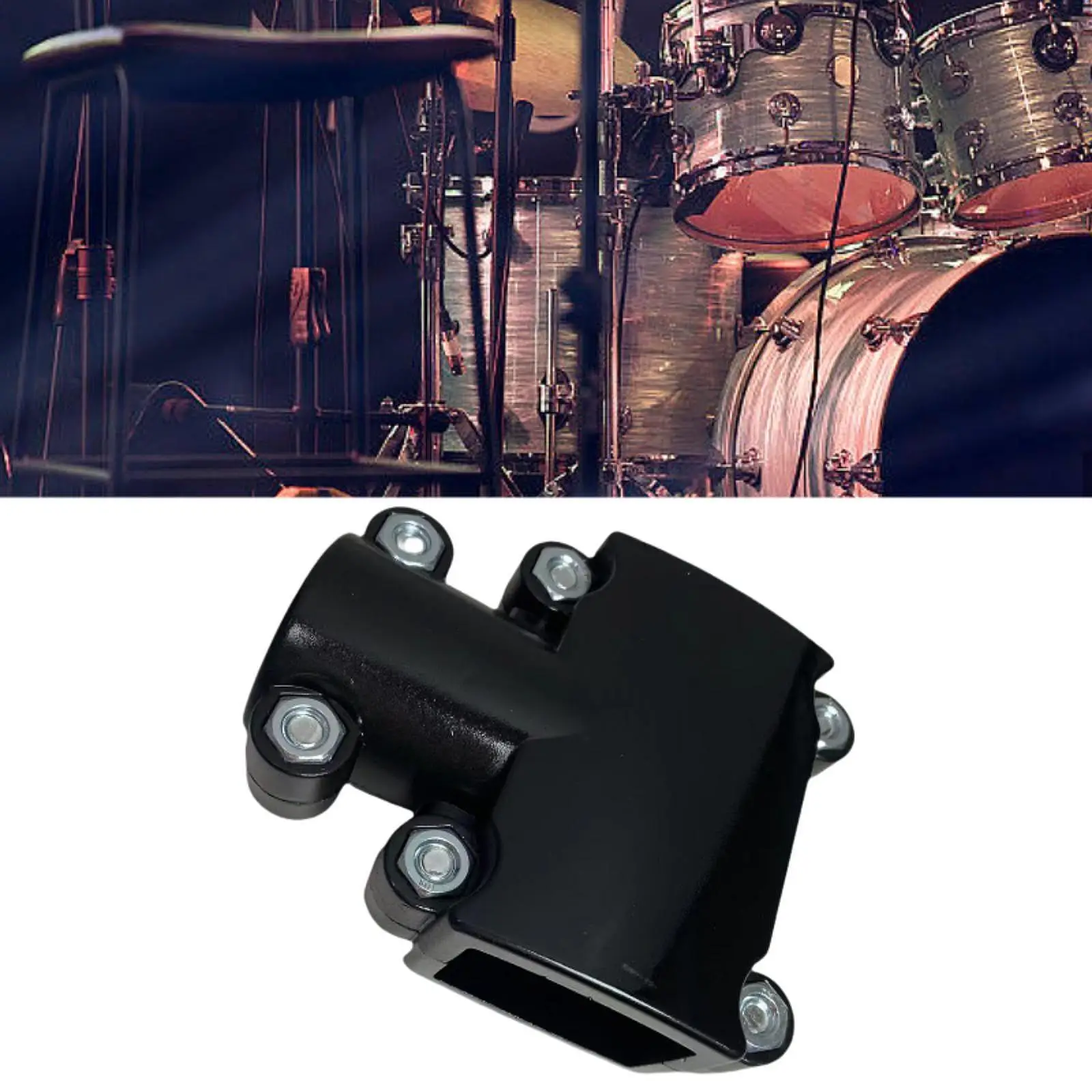 Drum Clamp Accs Professional Wear Resistant Clamp Connector Jazz Drum Stand image 4