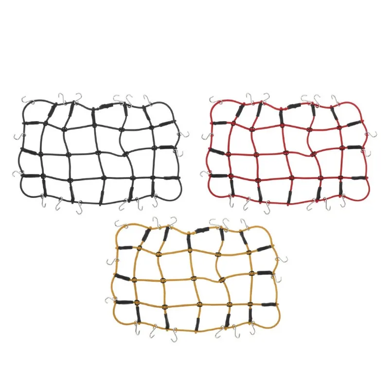 

10PCS TRX-4 SCX10 90046 D90 1/10 Simulation Climbing Car Roof Luggage Mesh/Rubber Rope