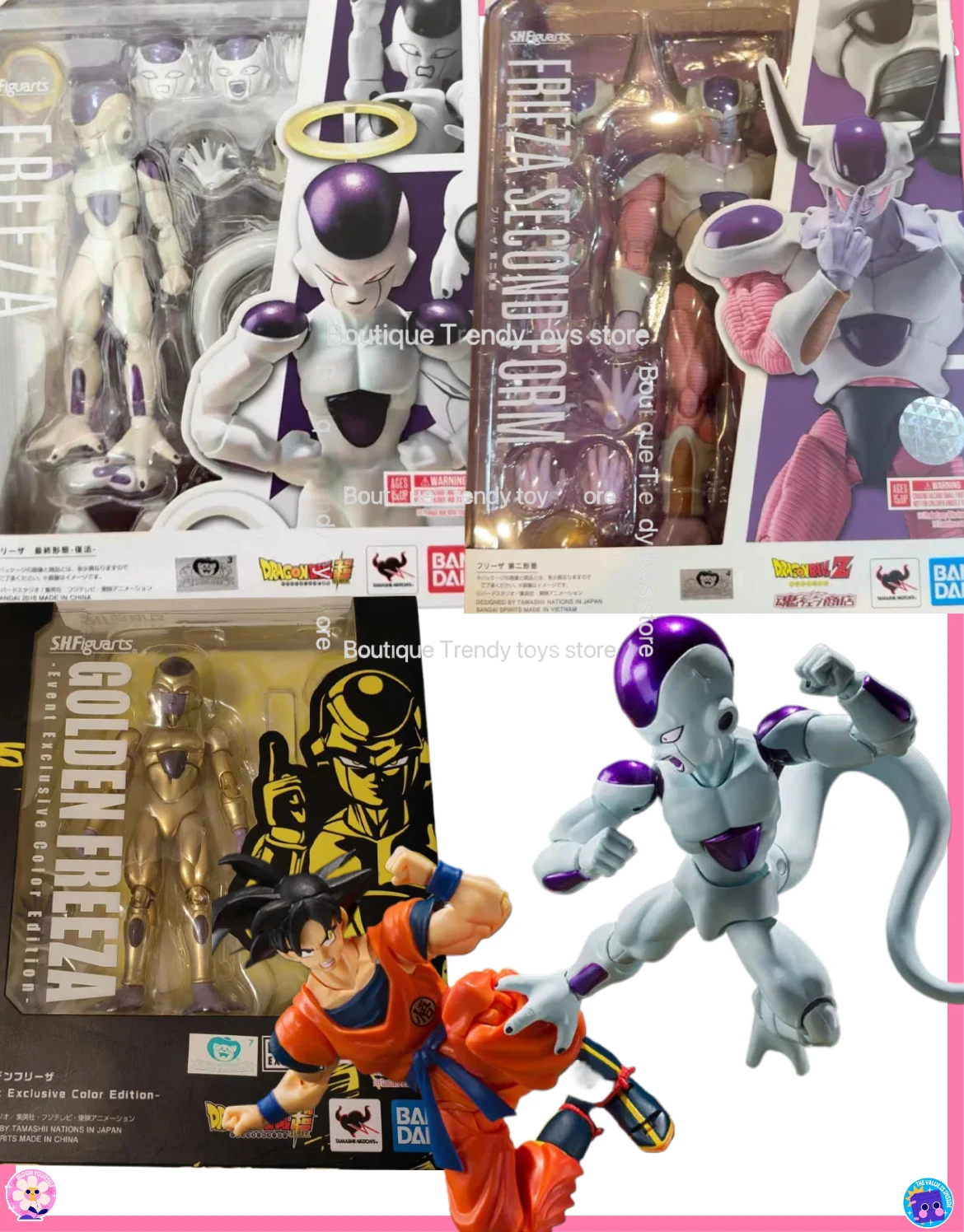 

В наличии: Оригинальная фигурка BANDAI S.H.Figuarts FRIEZA SECOND FORM MECHA FRIEZA SHF, модель-игрушка, подарок для детей