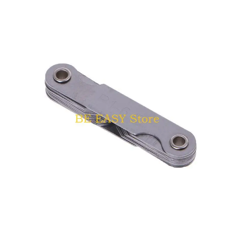 E28F Radius-meter 32 stks/Set R1-6.5A7C10 roestvrijstalen radiusmeterfiletmeter