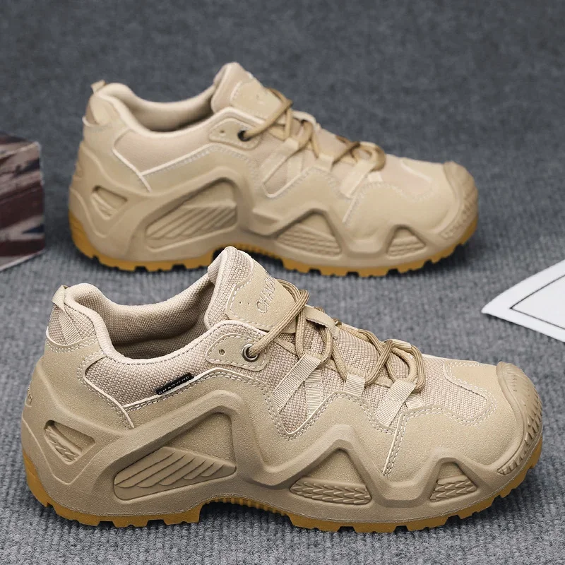 

Trekking Hiking Shoes Men Casual Sport Mesh Outdoor Sneakers Wear-resistant Climbing Hunting Walking Sneaker Big Size 46