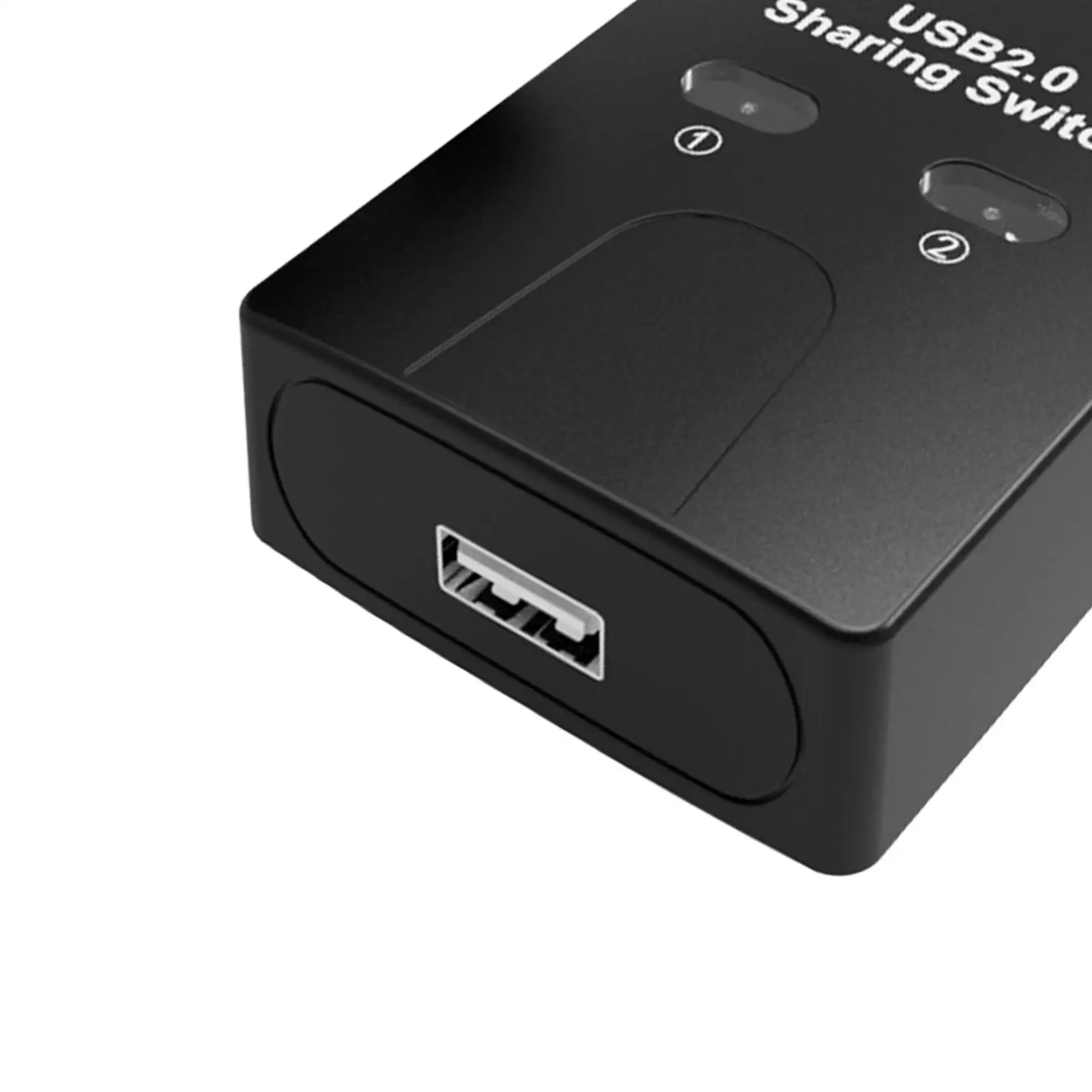 Printer Sharing Device Adapter 2 in 1 Out Stable Connection Peripheral Device Switch Selector Switcher for U Disk Computer PC