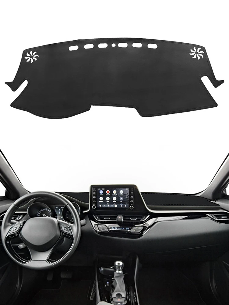 LHD Dashboard Cover Pad For Toyota C-HR CHR C HR CH R 2016 2017 2018 2019 2020 2021 2022 2023 Car Sunshade Dash Mat Accessories