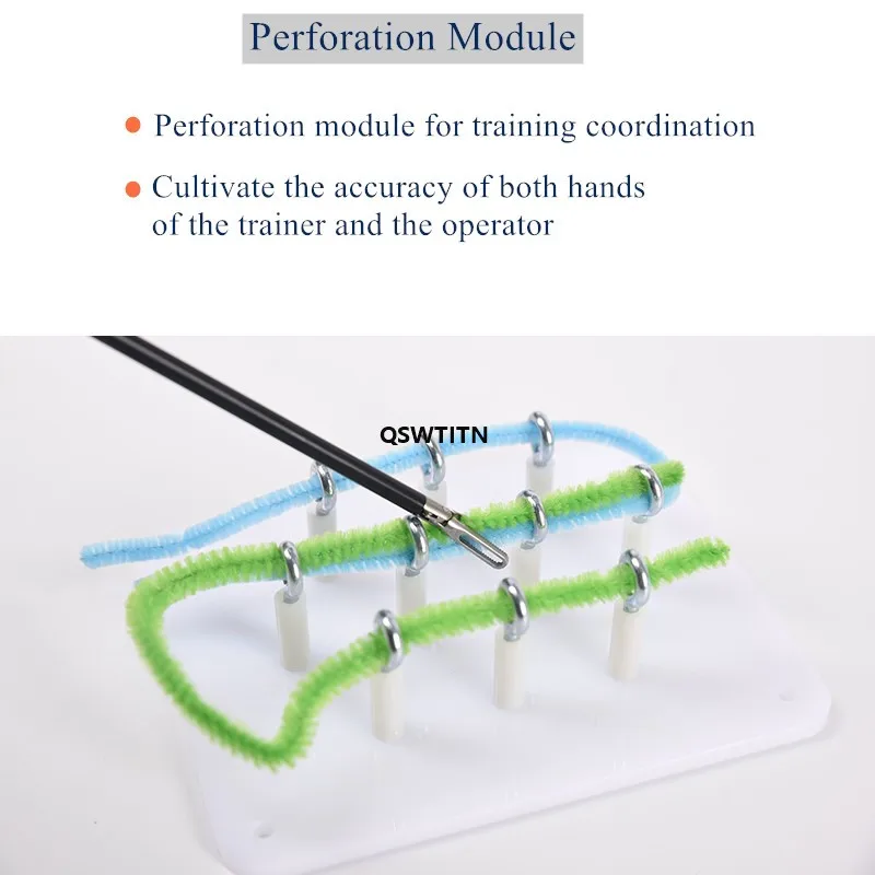 Laparoscopy Training Module Surgical Sutures Kit Laparoscopy Cut Module For Nurse Students Laparoscopic Simulator practice