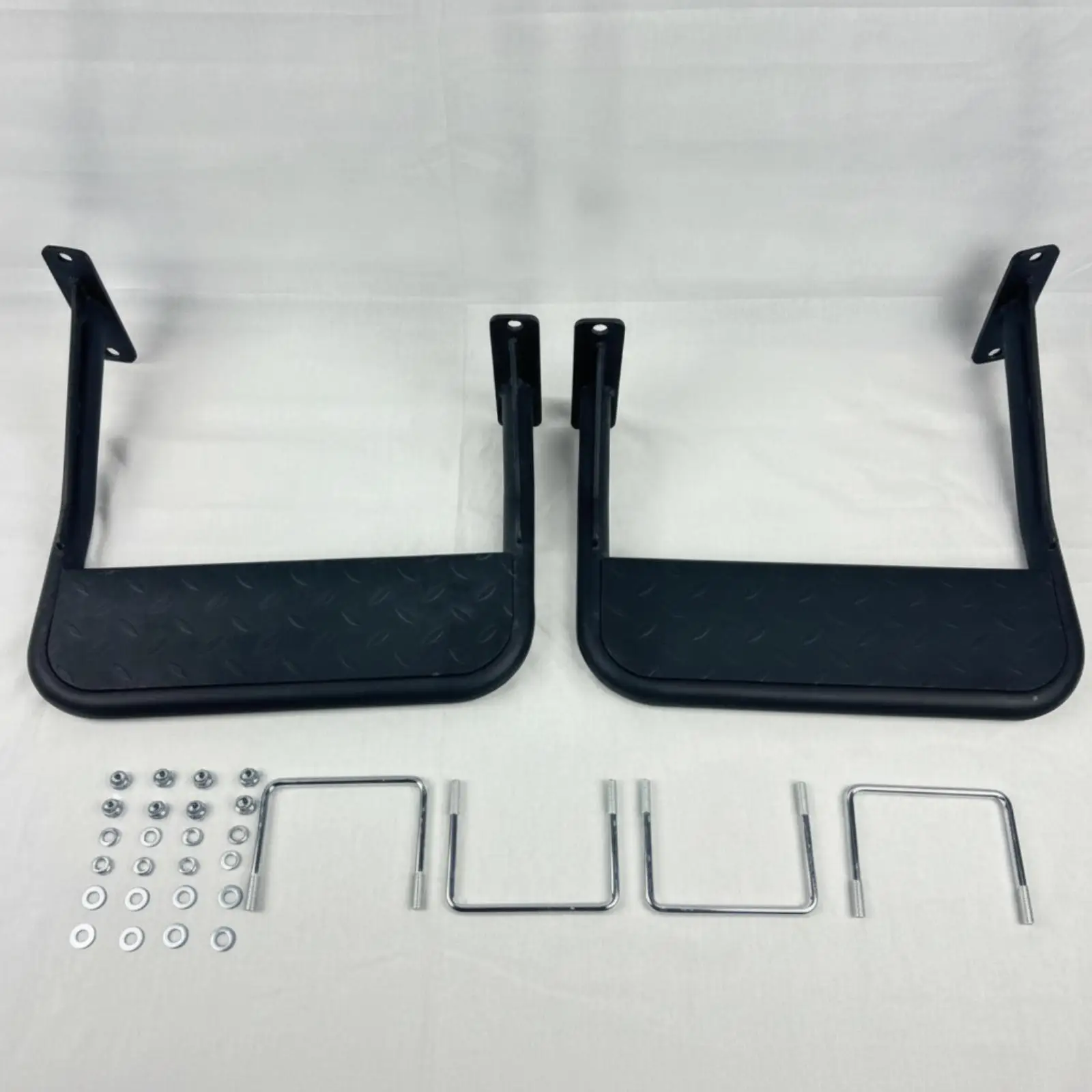 Offroad Pedal Running Board Compatible with 2018-2025 JB74 Compact SUV Black Metal Side Step