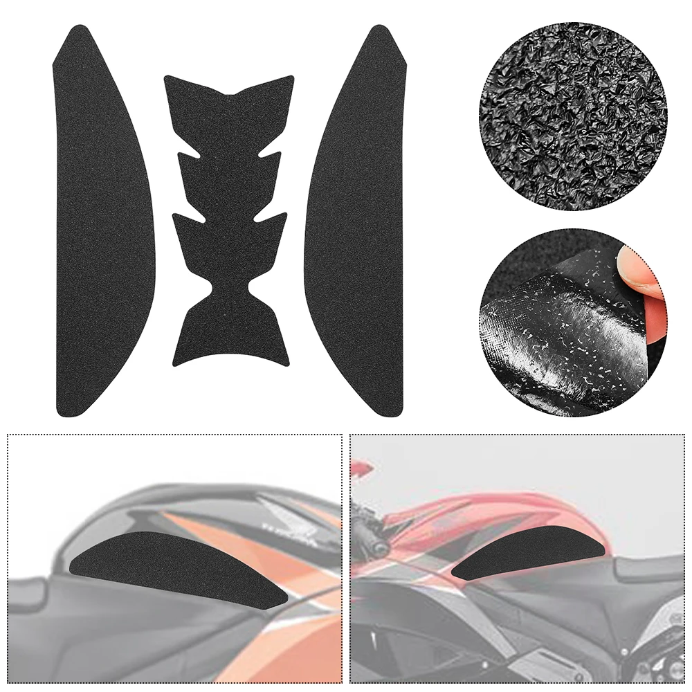 Motorcycle Fuel Tank Sticker Traction Pad Knee Grip Protector Decal For Honda CBR600RR CBR 600 RR 2007-2012 Stickers moto