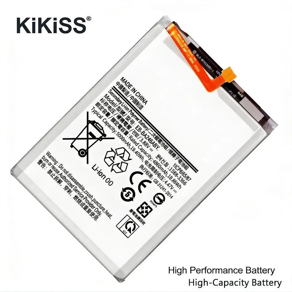 For Samsung Galaxy A24 5G Mobile Phone Battery Fast Charging EB-BA246ABY 5000mAh