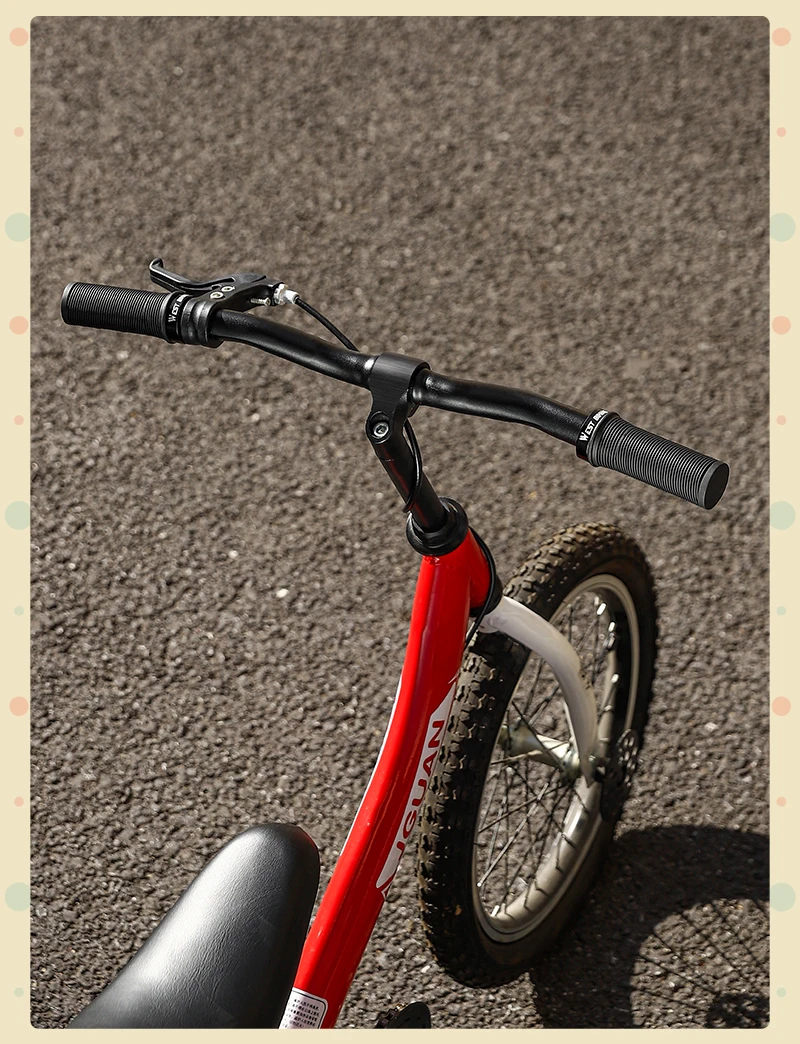 WEST BIKING Kinder-Fahrradgriffe TPR Rutschfest Stoßdämpfend Kinder-Fahrradlenker-Abdeckung 22,2mm Standarddurchmesser MTB-Griffe – Detail 12