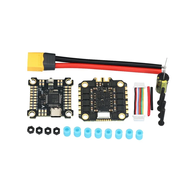 【Последнее место!】F405 55A Stack F405 Контроллер полета + BLHELI_S 55A 4In1 ESC 30,5X30,5 мм 2-6S для деталей дронов FPV Freestyle
