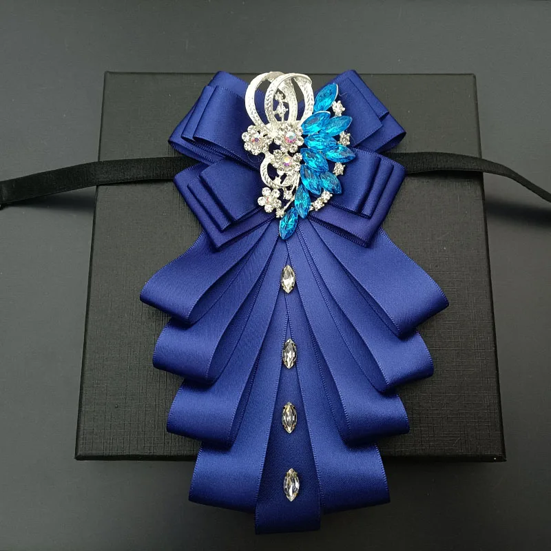 Original High-end Bow Tie for Men\'s Wedding Collar Flower Handmade Jewelry Gifts French Business Suit Shirt Accessories Bow-ties