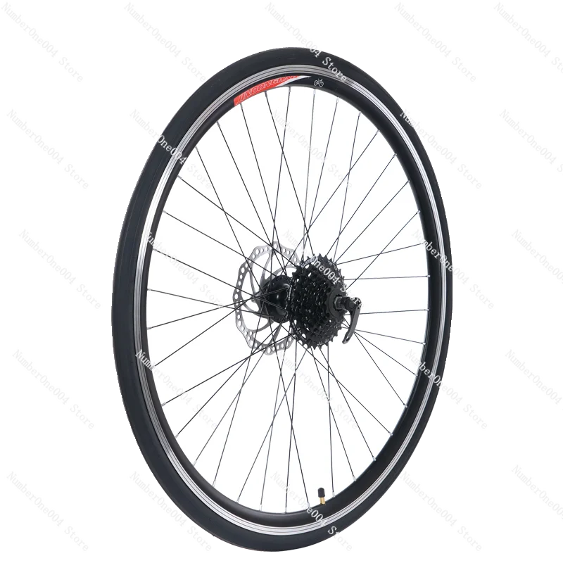

700C × 23-38mm - Bearing Hubs, Disc/V-Brake Compatible, Lightweight Alloy
