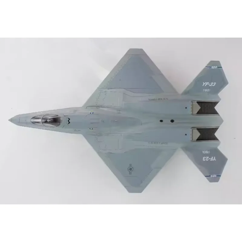 HM 1/72 Maßstab U.S. Air Force YF-23 YF23 Stealth Fighter Druckguss-Legierung Flugzeugmodell Sammlerstück Dekorativer Artikel Spielzeug
