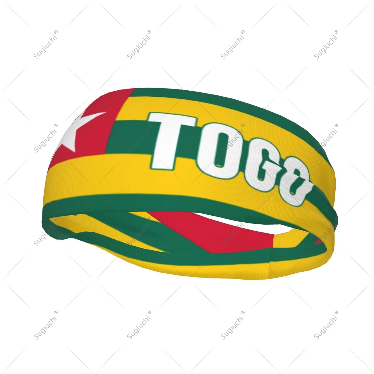 

Эластичные широкие повязки на голову с флагом Того для мужчин и женщин, для йоги, фитнеса, тенниса, бега, занятий в спортзале