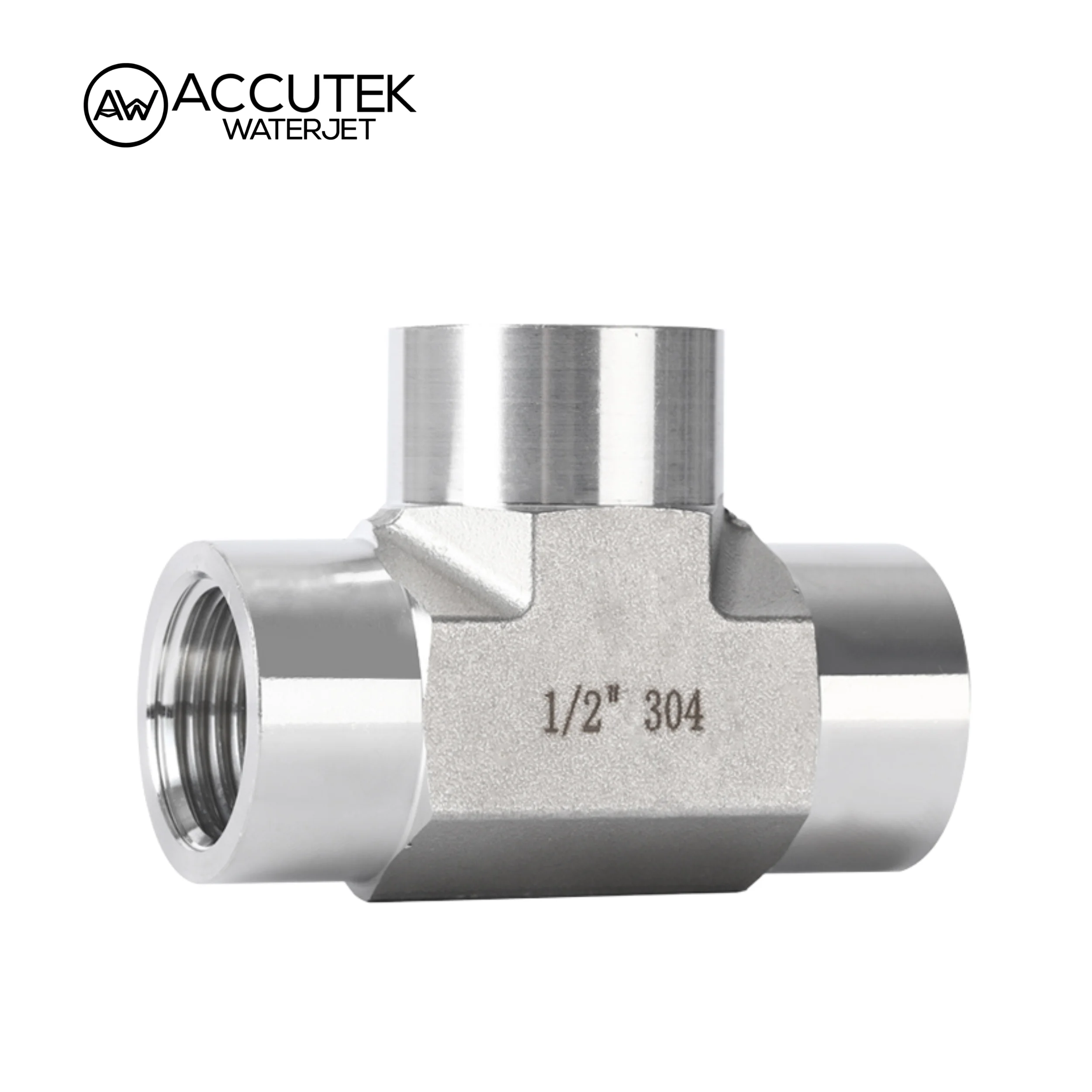 

AW® 304 316 Stainless Steel Forged Female Tees Pipe Fittings 3-way Connector Thread BSPT 1/4"3/8"1/2" 3/4" High Pressure 6000psi