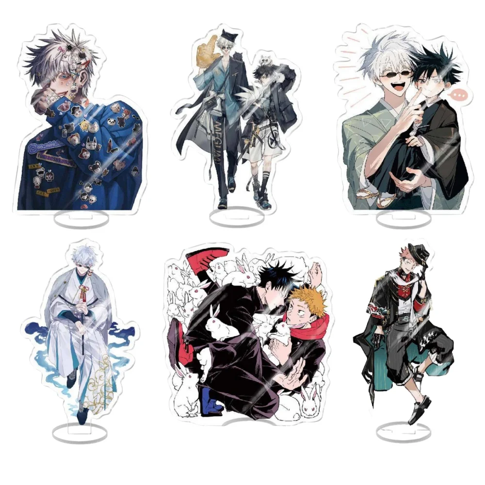 15 см аниме дзюдзюцу кайсен акриловая подставка модель фигурка косплэй держатель тарелки Топпер фанаты на день рождения Рождественский декор стола тарелка подарок