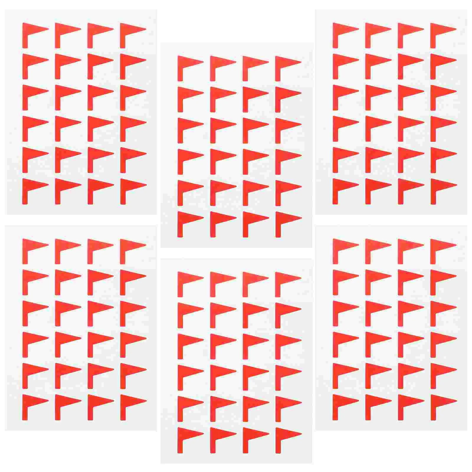 Map Marker Stickers Label Flag Classification Self-adhesive DIY Marking Work Tag