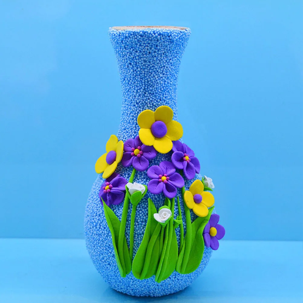 

4pcs Wooden Vase Set Unfinished Diy Wood Flower Vase Home Decor Handmade Vases Creative Personality Decorative