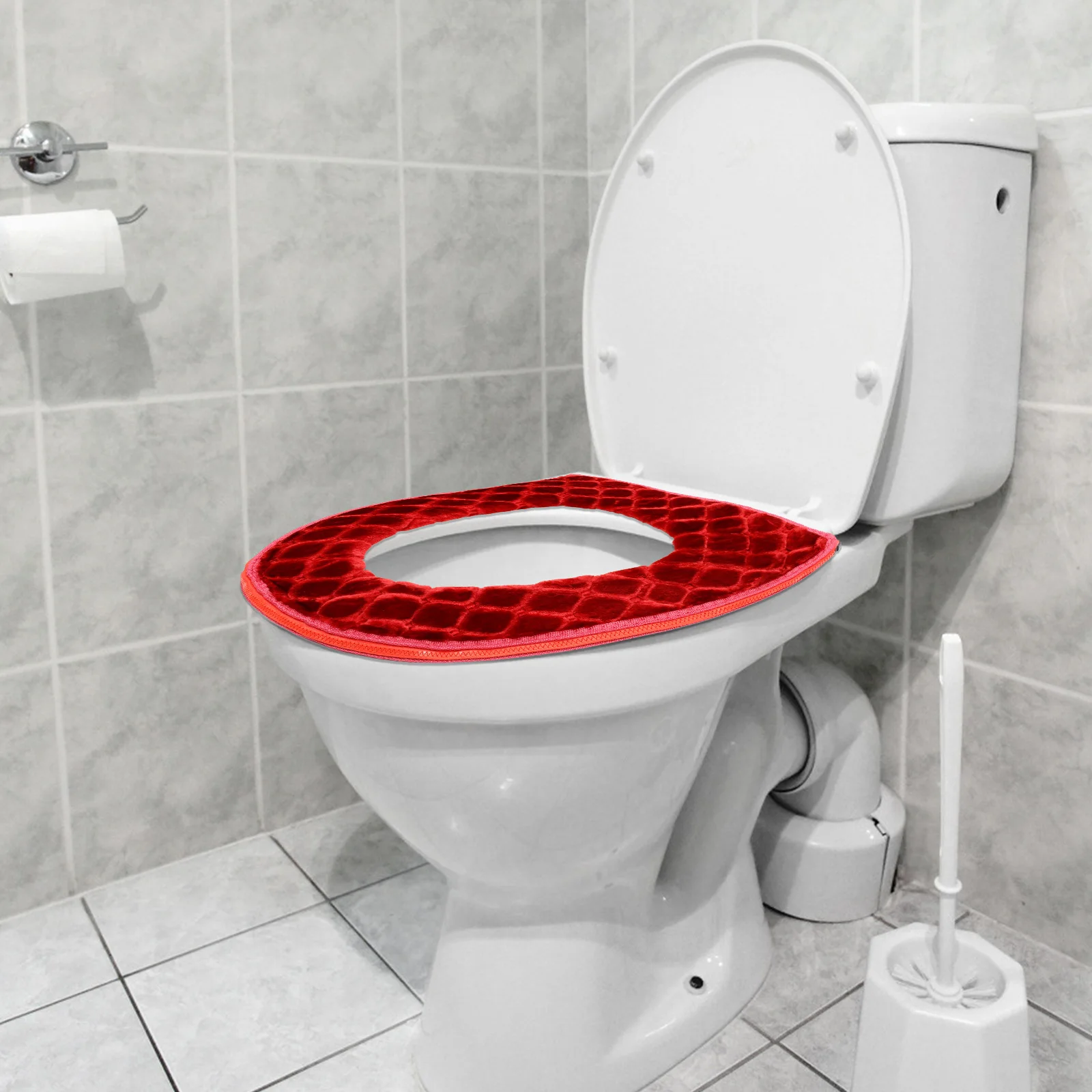 

Thickened Toilet Seat Cushions Universal Washable Reusable Soft Pads For Household Bathroom Toilet Mats Accessories Warm Seat