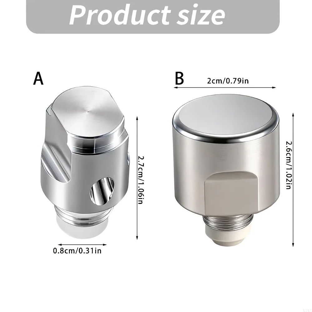 High Pressure Valves Upgrade Part Pot Accessory for Mocha Pot Enhances Efficiency With Aluminum Construction