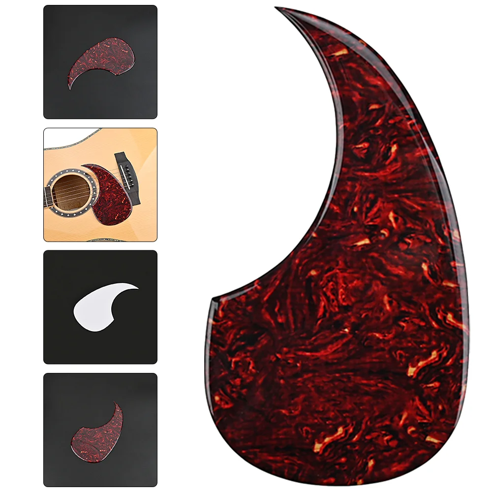 

Guitar Pickguard Nail Stickers Impact Protection for Acoustic Electric Plate Pvc Protective Board