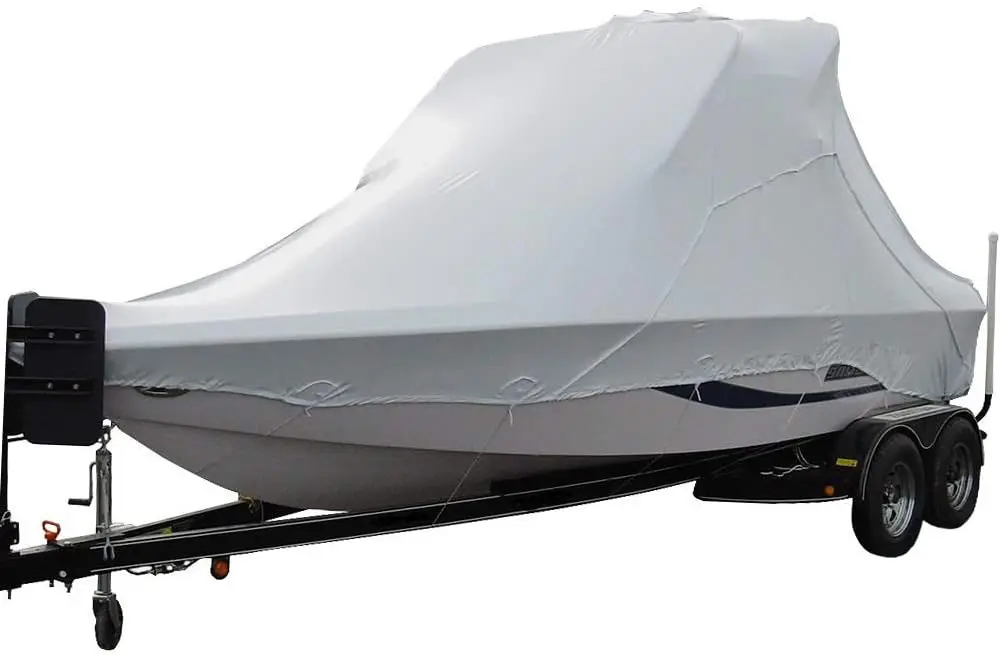 

Covers 100% of The Boat Above The Rub Rail | UV Resistant Marine Heavy Duty Waterproof