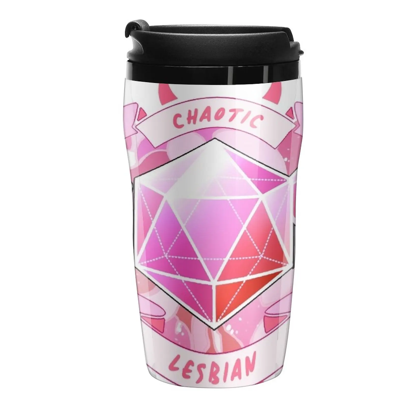 

New LGBT RPG - Chaotic Lesbian Travel Coffee Mug Cute Mugs Paper Cups For Coffee