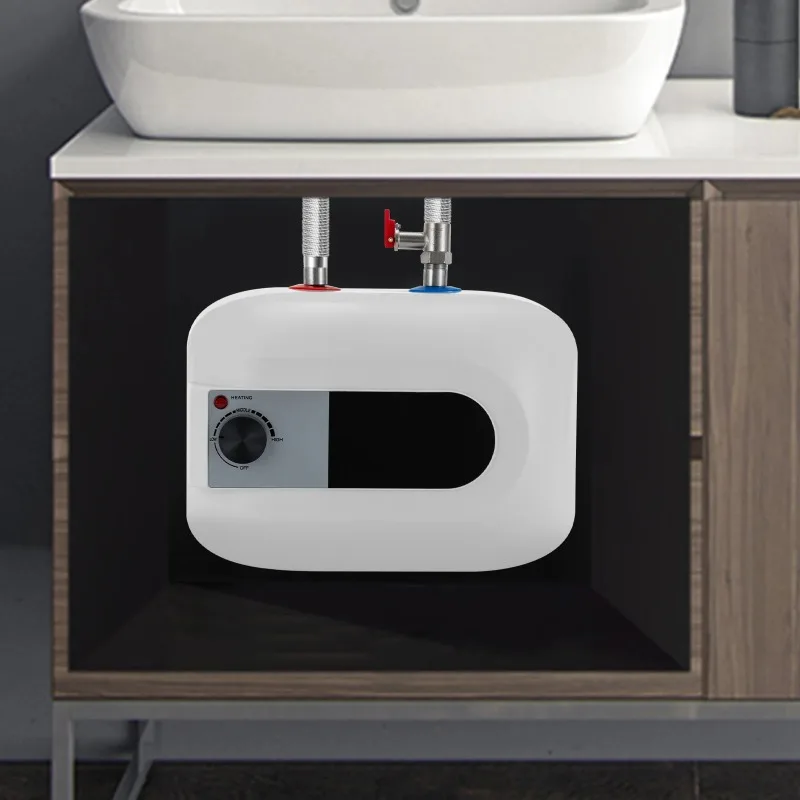 

【Professional Grade】TX 8L/6L 1500W Electric Water Heater Hot Water Storage Instant Water Heaters Under Sink Temperature Adjustab