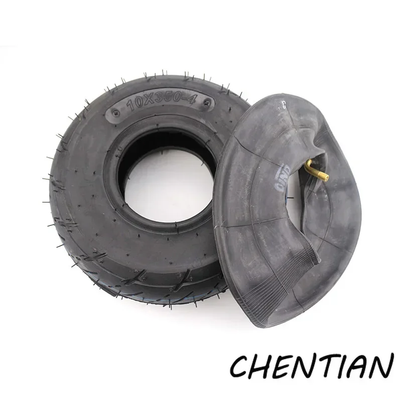 Heavy Duty Inner Tube Outer Tyre 4.10 X 3.50 - 4 Big Foot 4.10/3.5-4 For Goped Bigfoot Torando Cobra Scooter ATV Quad Go Kart