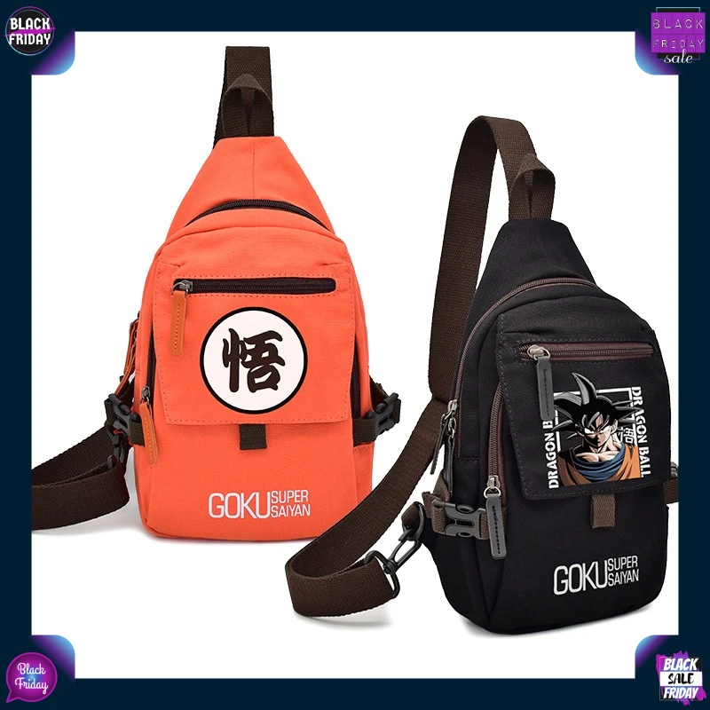 Bolso bandolera con estampado de Dragon Ball para estudiantes, unisex, deportivo, para viajes al aire libre, venta al por mayor
