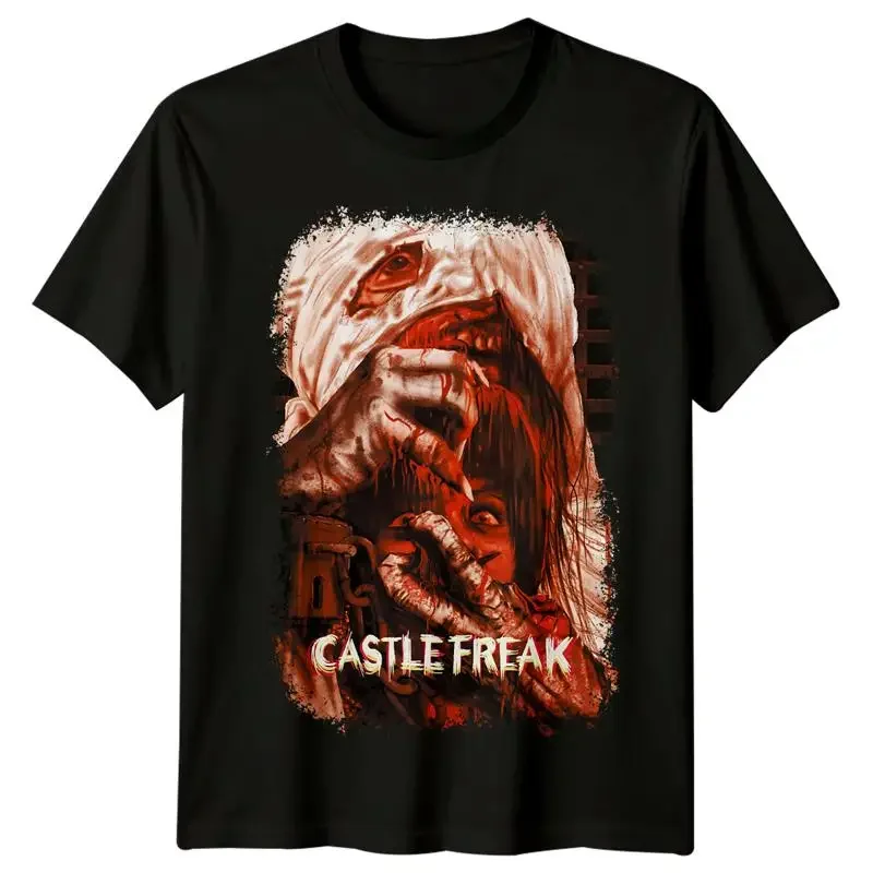 Castle Freak 1996 Movie Poster Inspired T shirt Retro 80s