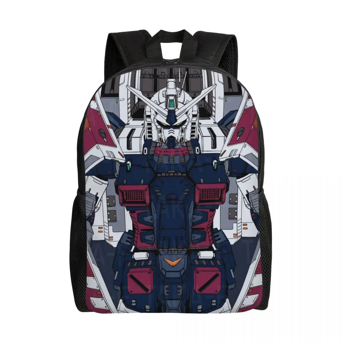 

Мобильный костюм Gundames на заказ, рюкзаки с комиксами для мальчиков и девочек, школьные дорожные сумки для колледжа, женские и мужские сумки для книг, подходят для 15-дюймового ноутбука