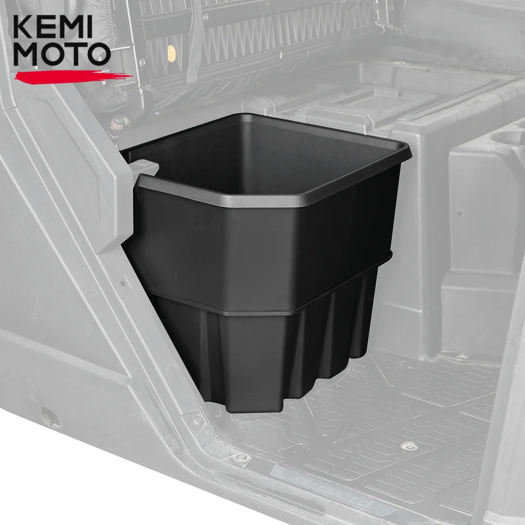 

KEMIMOTO UTV Under Seat Storage Box #2882910 Compatible with Polaris Ranger XP 1000 / Crew 2018-2025 Side Combined Storage Box