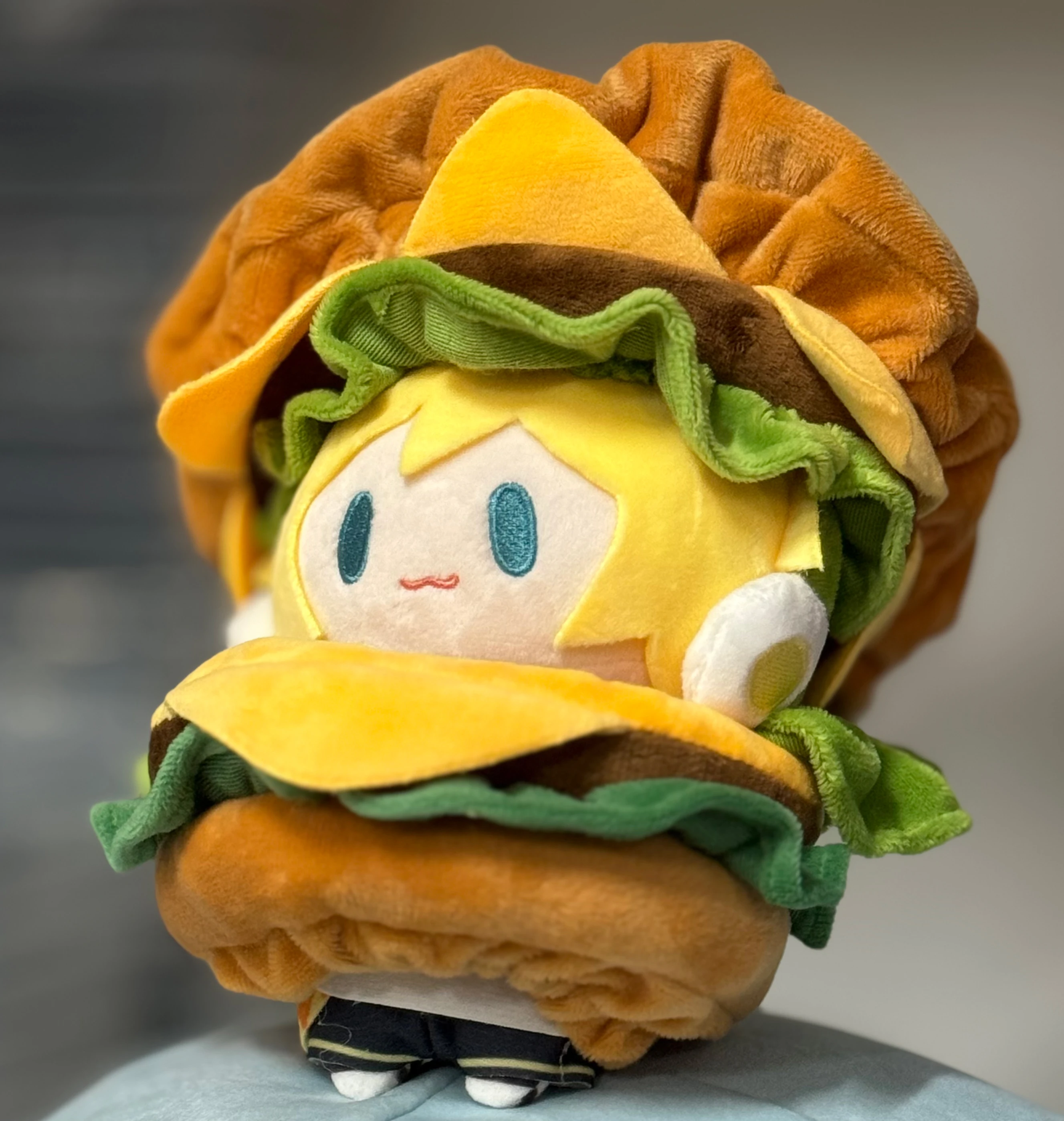 Hatsune Miku Plush Toy Kagamine Len Rin Backpack Keychain Cute Stuffed Dolls Collection Model Ornament Gift For Girls view 5