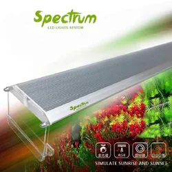 BSFH-QRGB Standard Series LED Aquarium Light for Coral, Three Primary Colors, Mixed Full Spectrum Color, Red Grass