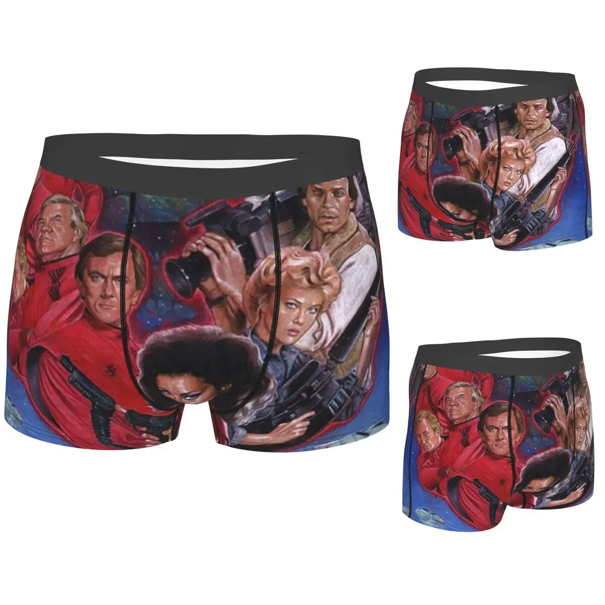 

Трусы-боксеры, шорты V The Visitors, мини-серия, трусики на 40-летие, мужское мягкое нижнее белье для Homme, мужской подарок бойфренду