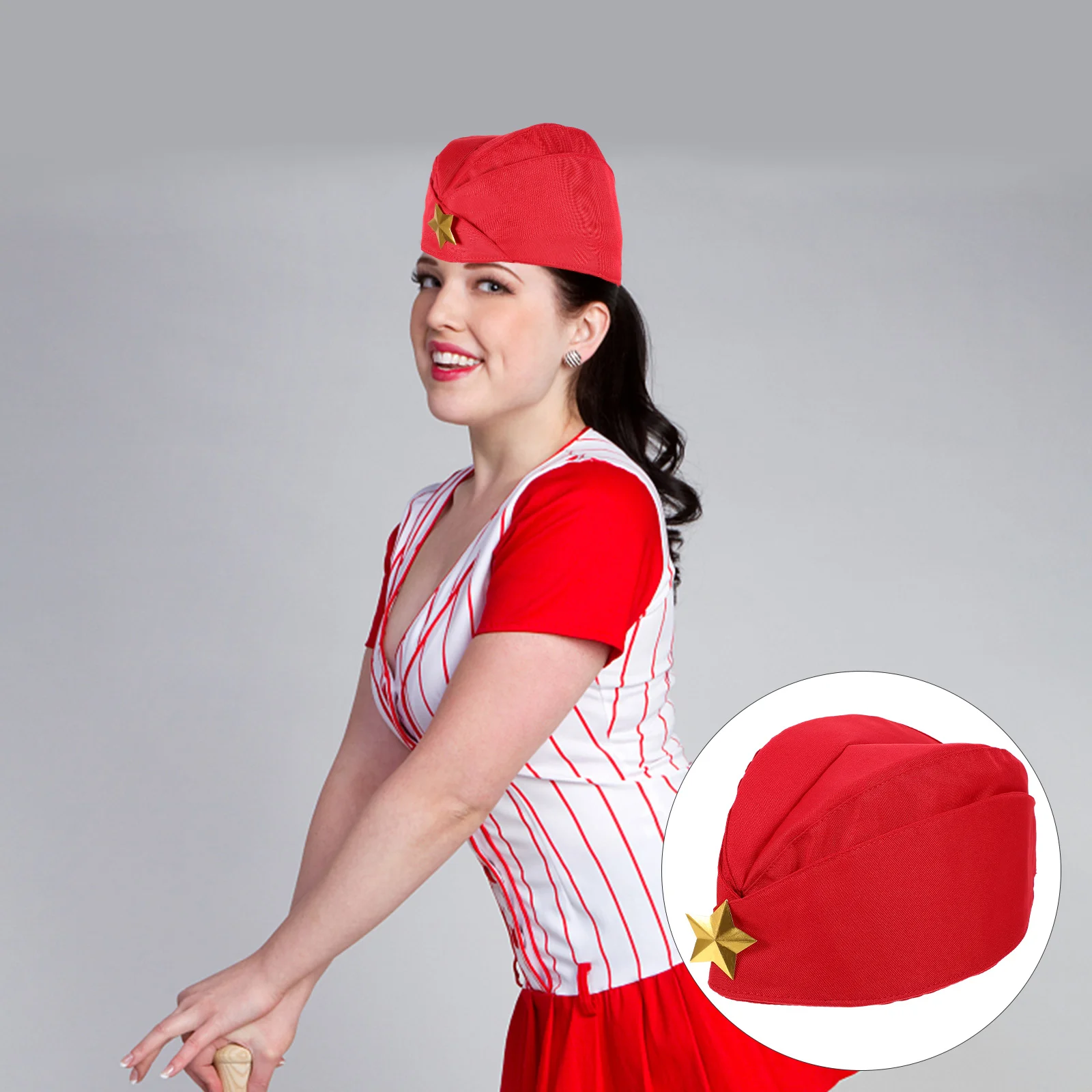 Stewardess Boat Cap Sailor Dance Hat Pirate Costume Clothing Berets Man Apparel