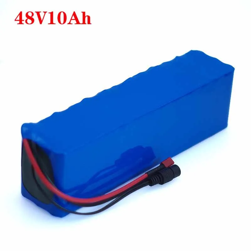 48V Lithium battery 48V 10Ah 13S3P Lithium ion Battery Pack with 20A BMS 18650 powe cell with XT60 or T Plug port